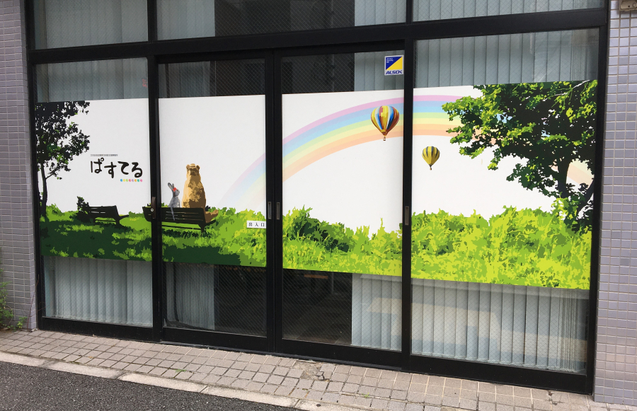 店舗　ウィンドウサイン